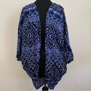Cotton On Navy Geometric Coverup